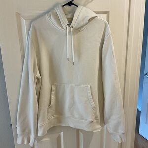 Amazon Essentials Cream Hoodie Sweater mens XL long sleeve pullover casual comfy